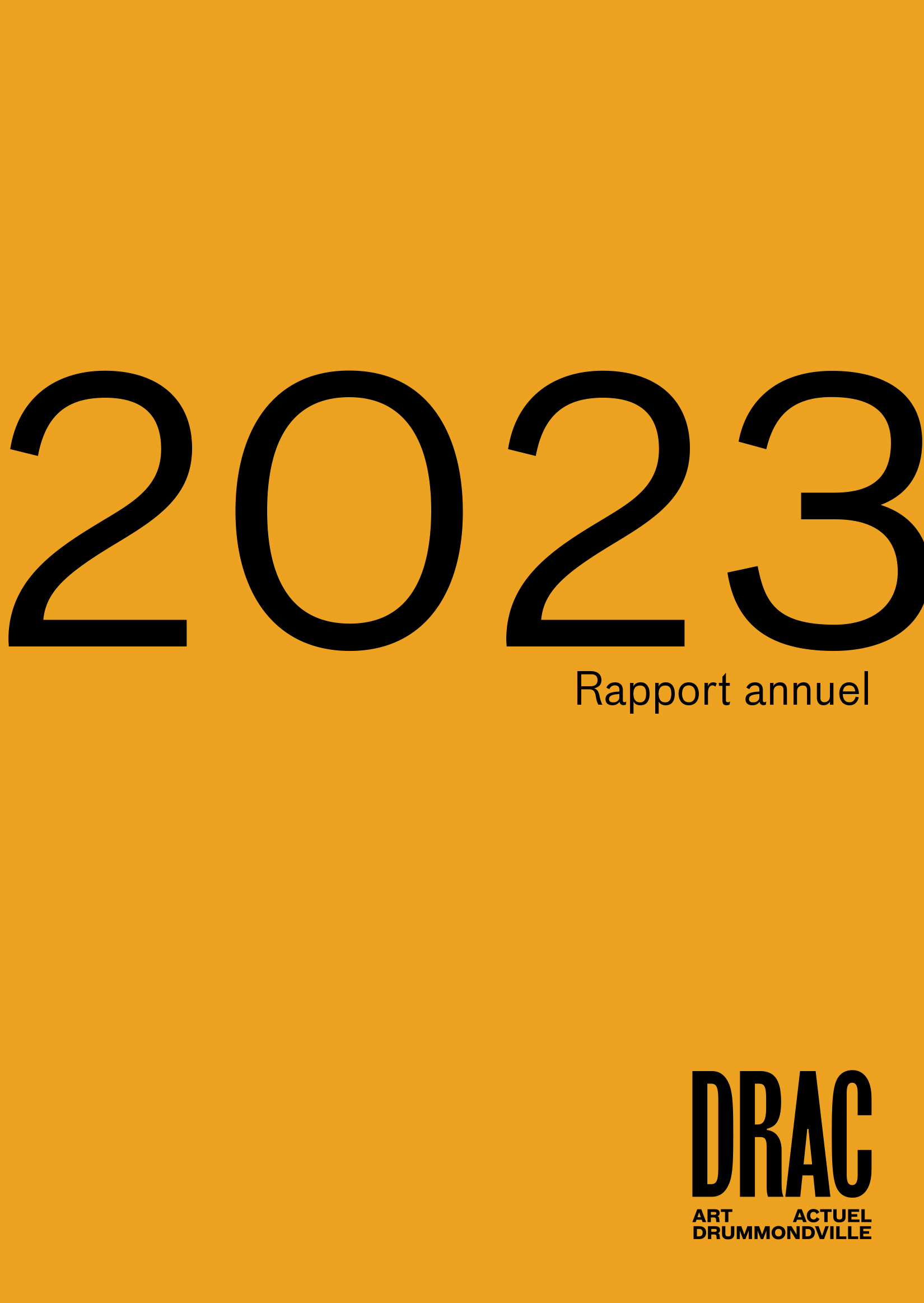 Rapport annuel 2023 DRAC